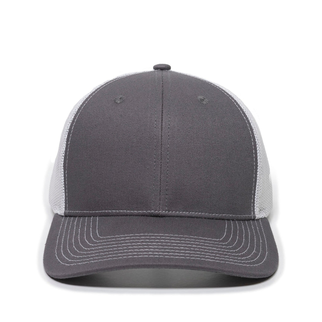 One Size Charcoal/White Outdoor Cap OC771 