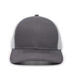 One Size Charcoal/White Outdoor Cap OC771 