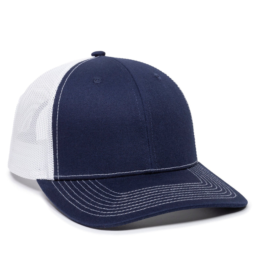 One Size Navy/White Outdoor Cap OC771 