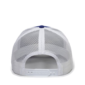 One Size Royal/White Outdoor Cap OC771 