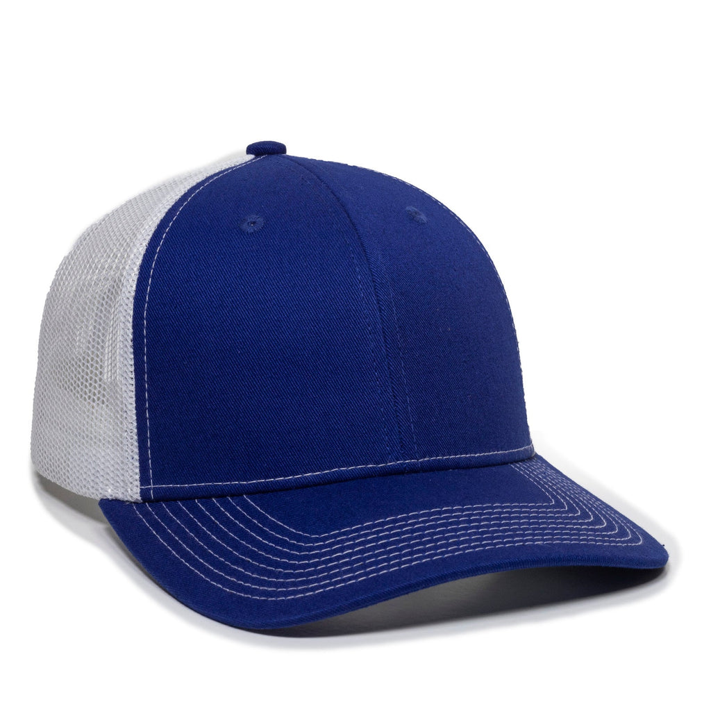 One Size Royal/White Outdoor Cap OC771 