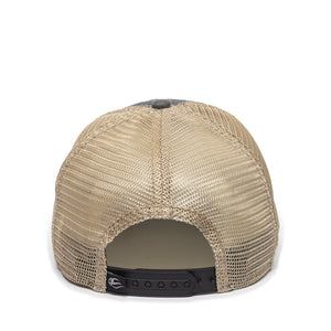 One Size Black/Tea Stain Outdoor Cap OC801 
