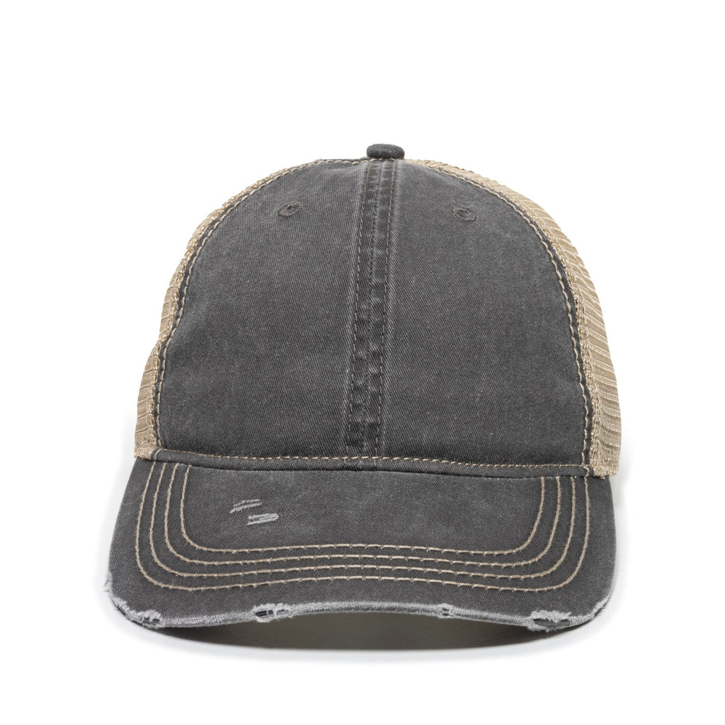 One Size Black/Tea Stain Outdoor Cap OC801 