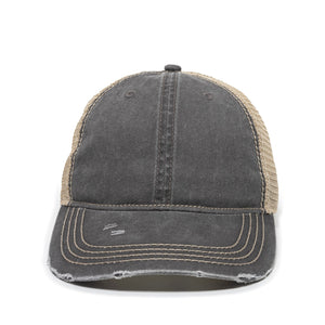 One Size Black/Tea Stain Outdoor Cap OC801 