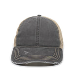 One Size Black/Tea Stain Outdoor Cap OC801
