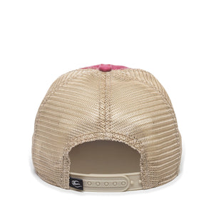 One Size Ruby/Tea Stain Outdoor Cap OC801 