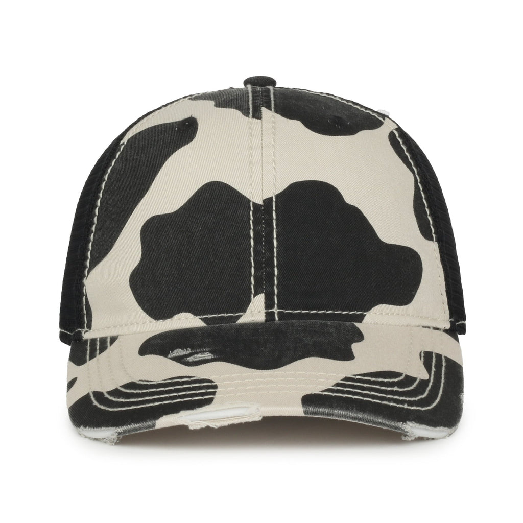 One Size Holstein/Black Outdoor Cap OC801P 