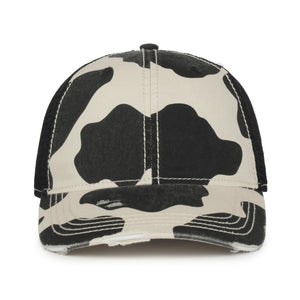 One Size Holstein/Black Outdoor Cap OC801P 