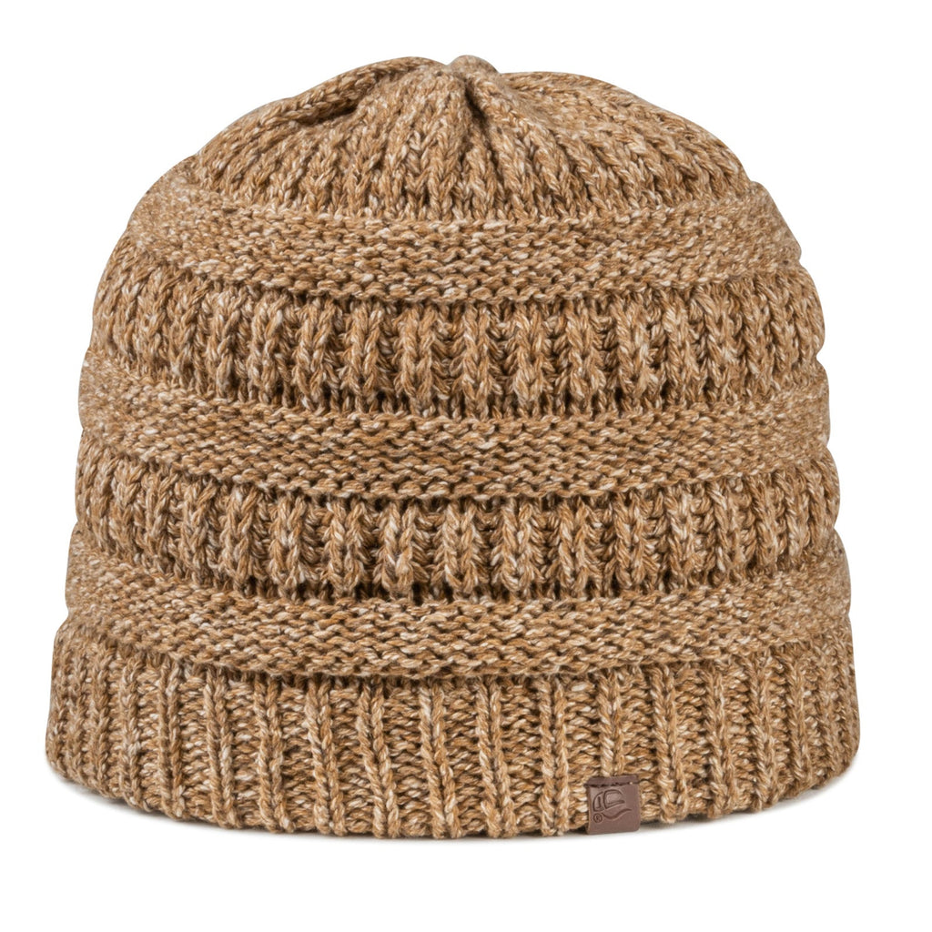 Hesthered Outdoor Cap OC807 Cable Knit Beanie (Heathered Brown) – Wholesale ...