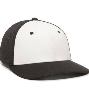 Large/X-Large White/Black/Black Outdoor Cap AIR25 