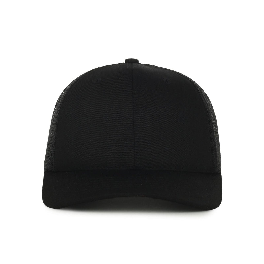 One Size Black/Black Outdoor Cap AM-102M 