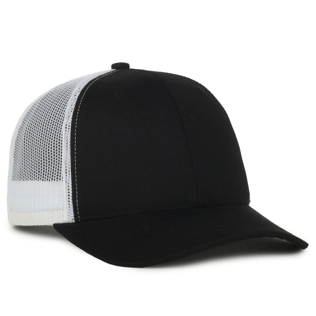 One Size Black/White Outdoor Cap AM-102M 