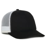One Size Black/White Outdoor Cap AM-102M 