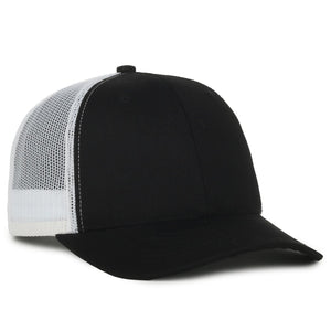 One Size Black/White Outdoor Cap AM-102M 
