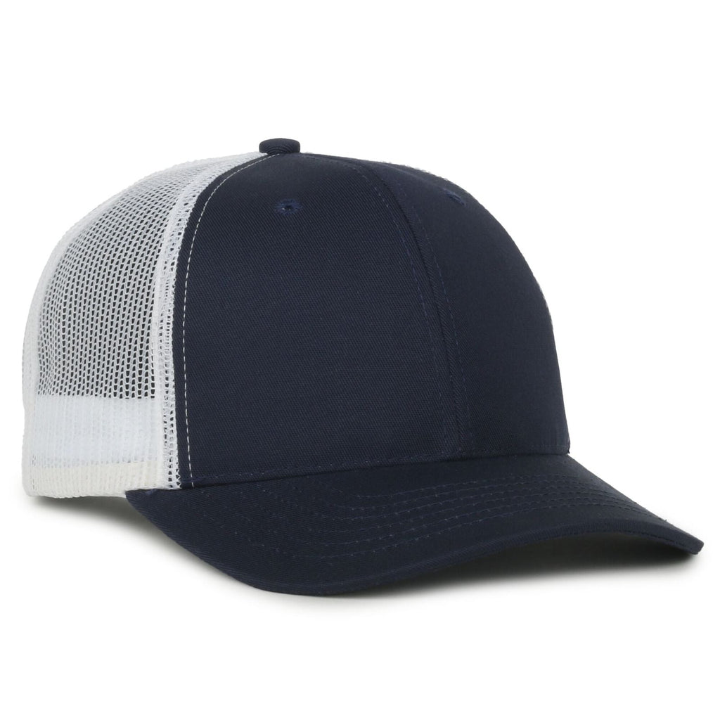One Size Navy/White Outdoor Cap AM-102M 