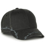 One Size Black Outdoor Cap BARB-01