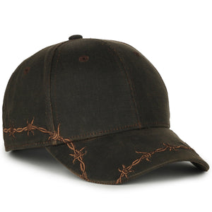 One Size Brown Outdoor Cap BARB-01 