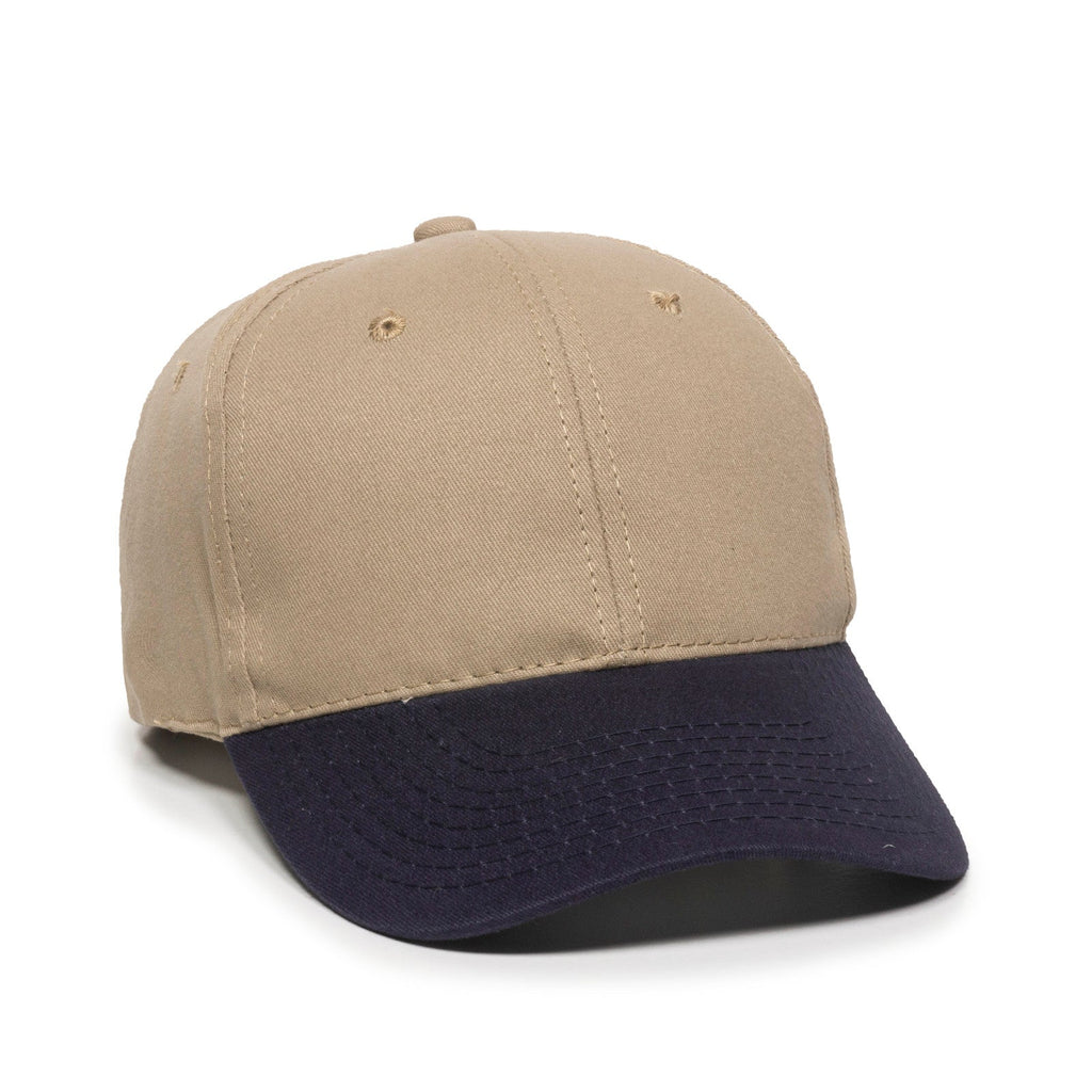 One Size Khaki/Navy Outdoor Cap BCT-600 