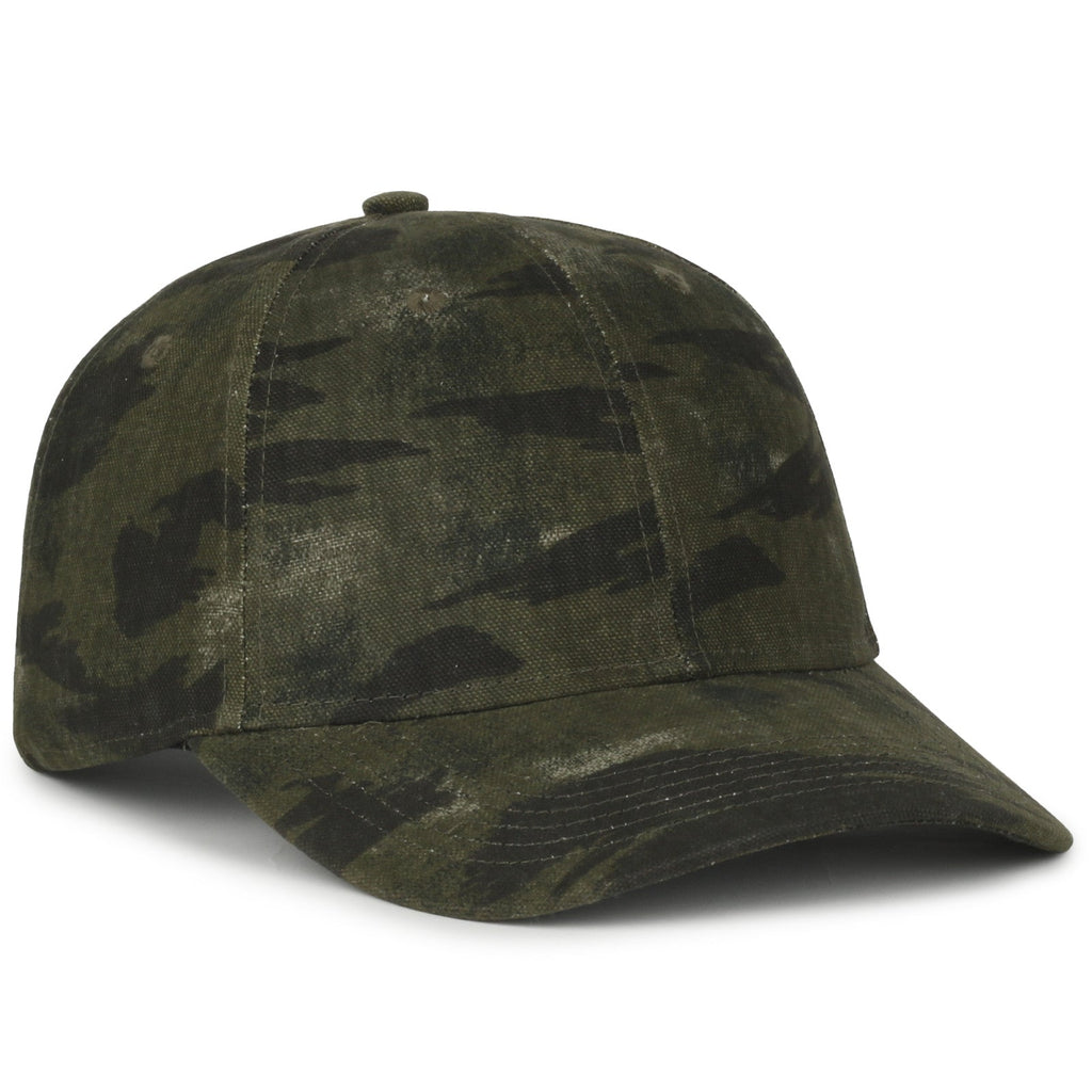 One Size Generic Camo Outdoor Cap CANV-111SB 