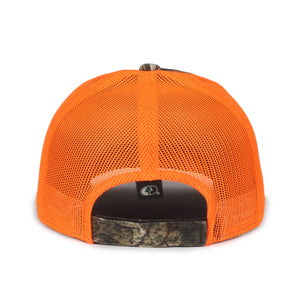 One Size Mossy Oak® Country DNA®/Neon Orange Outdoor Cap CGWM-301 