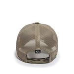One Size Mossy Oak® Original Bottomland®/Khaki Outdoor Cap CGWM-301 