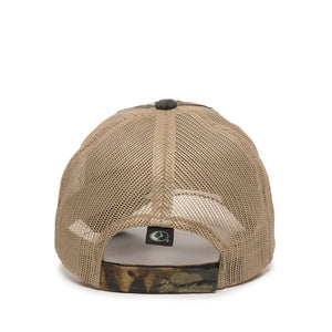 One Size Mossy Oak® Original Break-Up®/Tan Outdoor Cap CGWM-301 