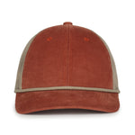 One Size Burnt Orange/Khaki Outdoor Cap OCCORDM 