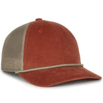 One Size Burnt Orange/Khaki Outdoor Cap OCCORDM 