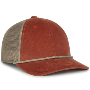 One Size Burnt Orange/Khaki Outdoor Cap OCCORDM 