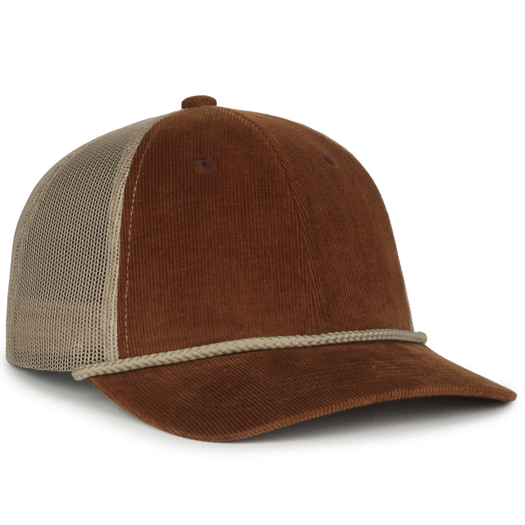 One Size Brown/Khaki Outdoor Cap OCCORDM 