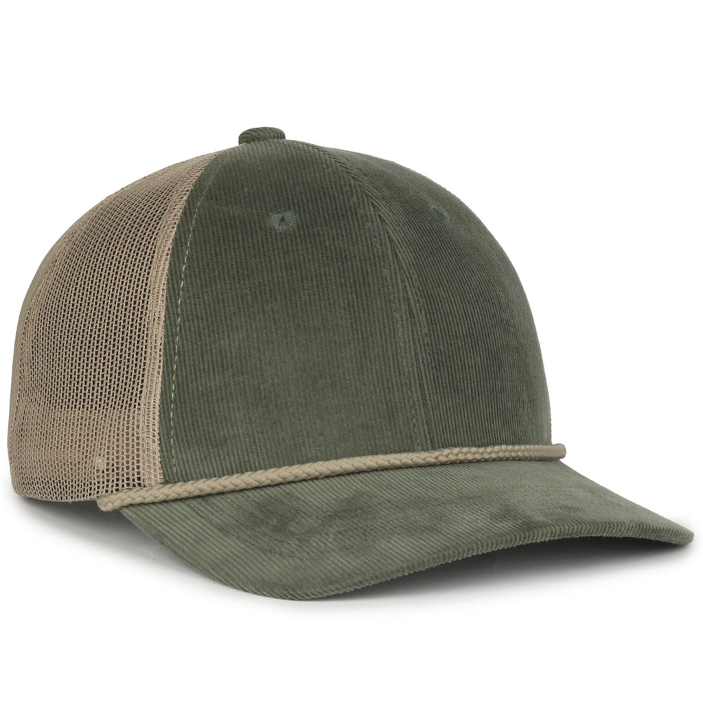 One Size Olive/Khaki Outdoor Cap OCCORDM 