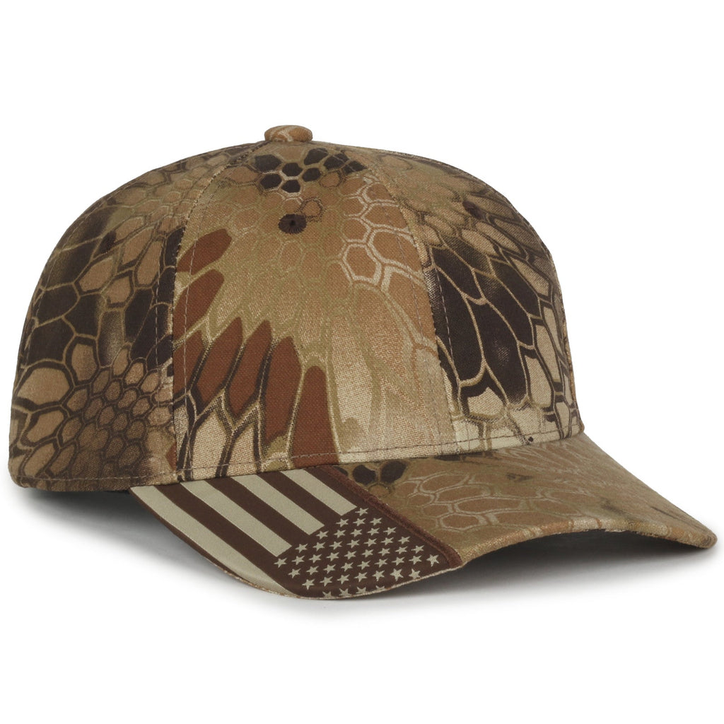 One Size Kryptek® Highlander®/AM Outdoor Cap CWF-305 