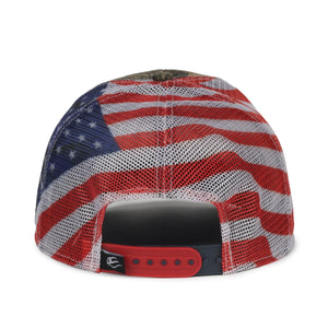 One Size Mossy Oak® Country DNA® /American Flag Outdoor Cap CWF-400M 