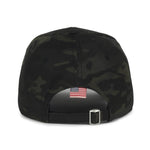 One Size Multicam® Black/USA Outdoor Cap CWF-405 