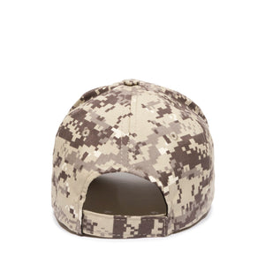 One Size Khaki Outdoor Cap DC-610 