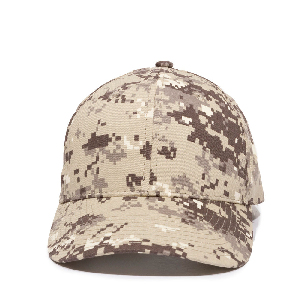 One Size Khaki Outdoor Cap DC-610 
