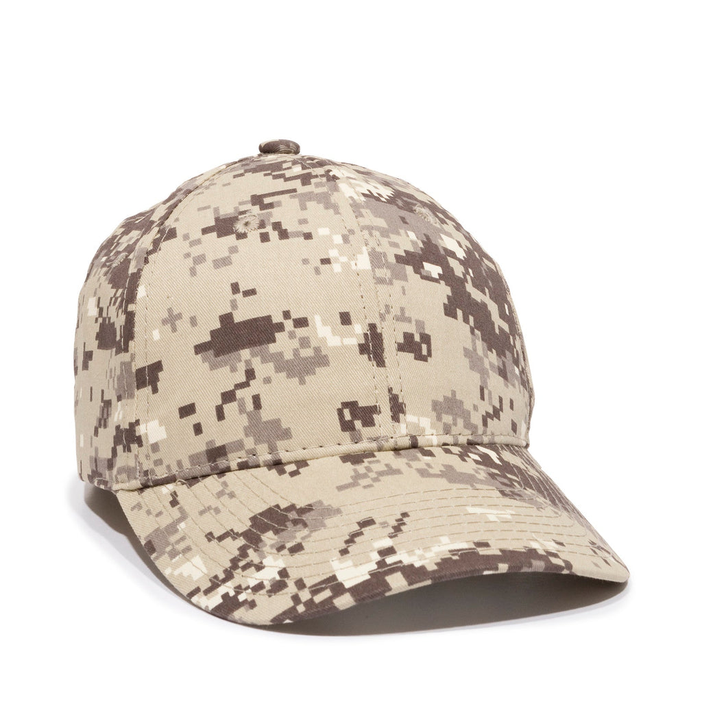 One Size Khaki Outdoor Cap DC-610 