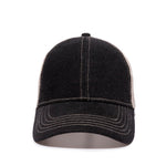 One Size Black Denim/Putty Outdoor Cap DN-200M 