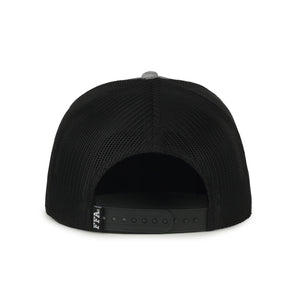 One Size LN Heathered Grey/Black Outdoor Cap FFA-571 