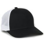 One Size Black/White Outdoor Cap FLX672M 