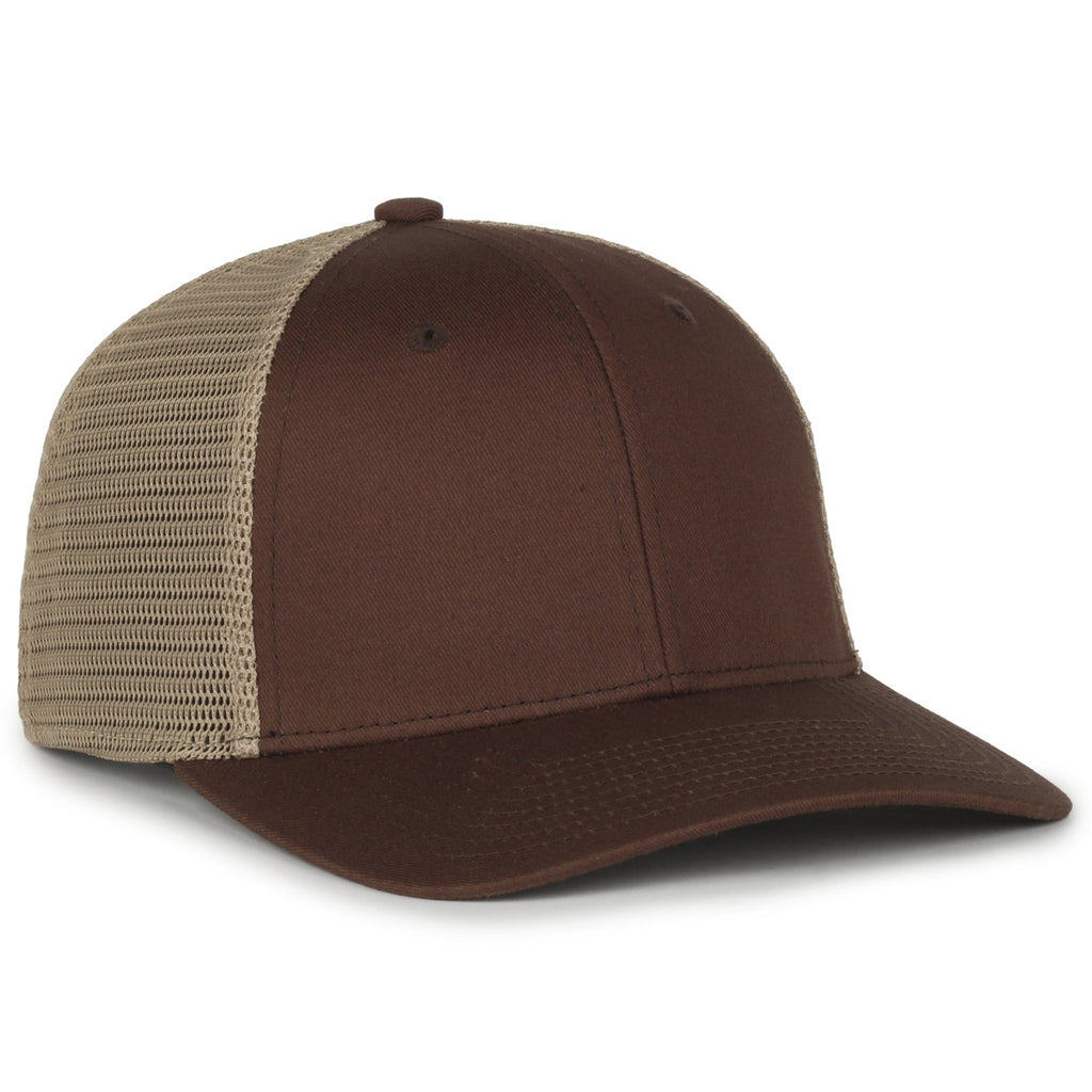 One Size Brown/Khaki Outdoor Cap FLX672M 