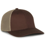 One Size Brown/Khaki Outdoor Cap FLX672M 
