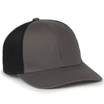 One Size Charcoal/Black Outdoor Cap FLX672M 