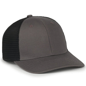 One Size Charcoal/Black Outdoor Cap FLX672M 