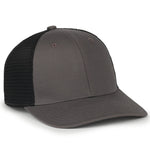 One Size Charcoal/Black Outdoor Cap FLX672M
