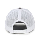 One Size Charcoal/White Outdoor Cap FLX672M 