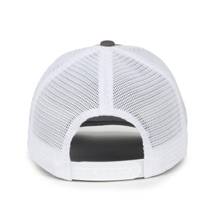 One Size Charcoal/White Outdoor Cap FLX672M 