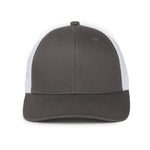One Size Charcoal/White Outdoor Cap FLX672M 