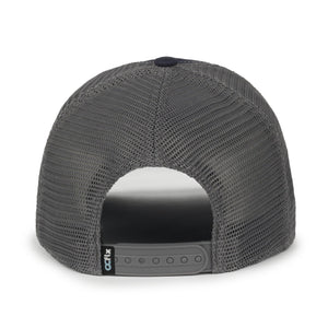 One Size Navy/Charcoal Outdoor Cap FLX672M 