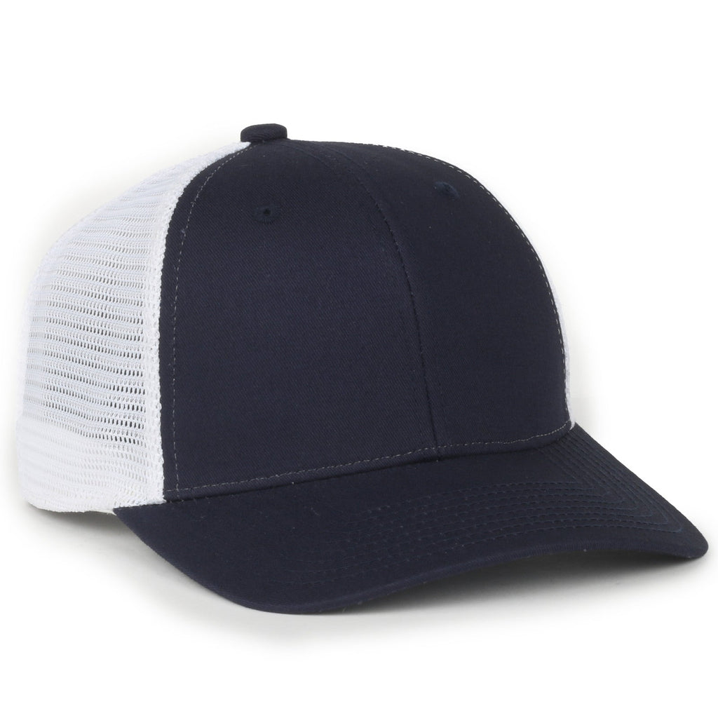 One Size Navy/White Outdoor Cap FLX672M 